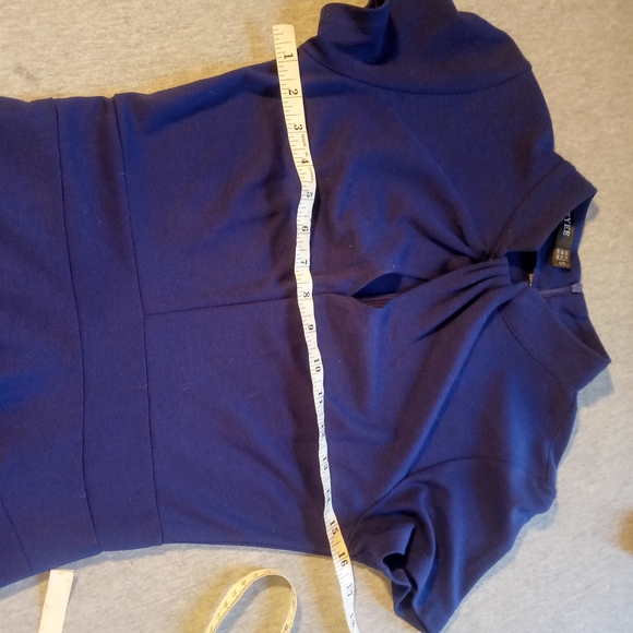 Elegant Purple Midi Dress for Women - Picture 5 of 8